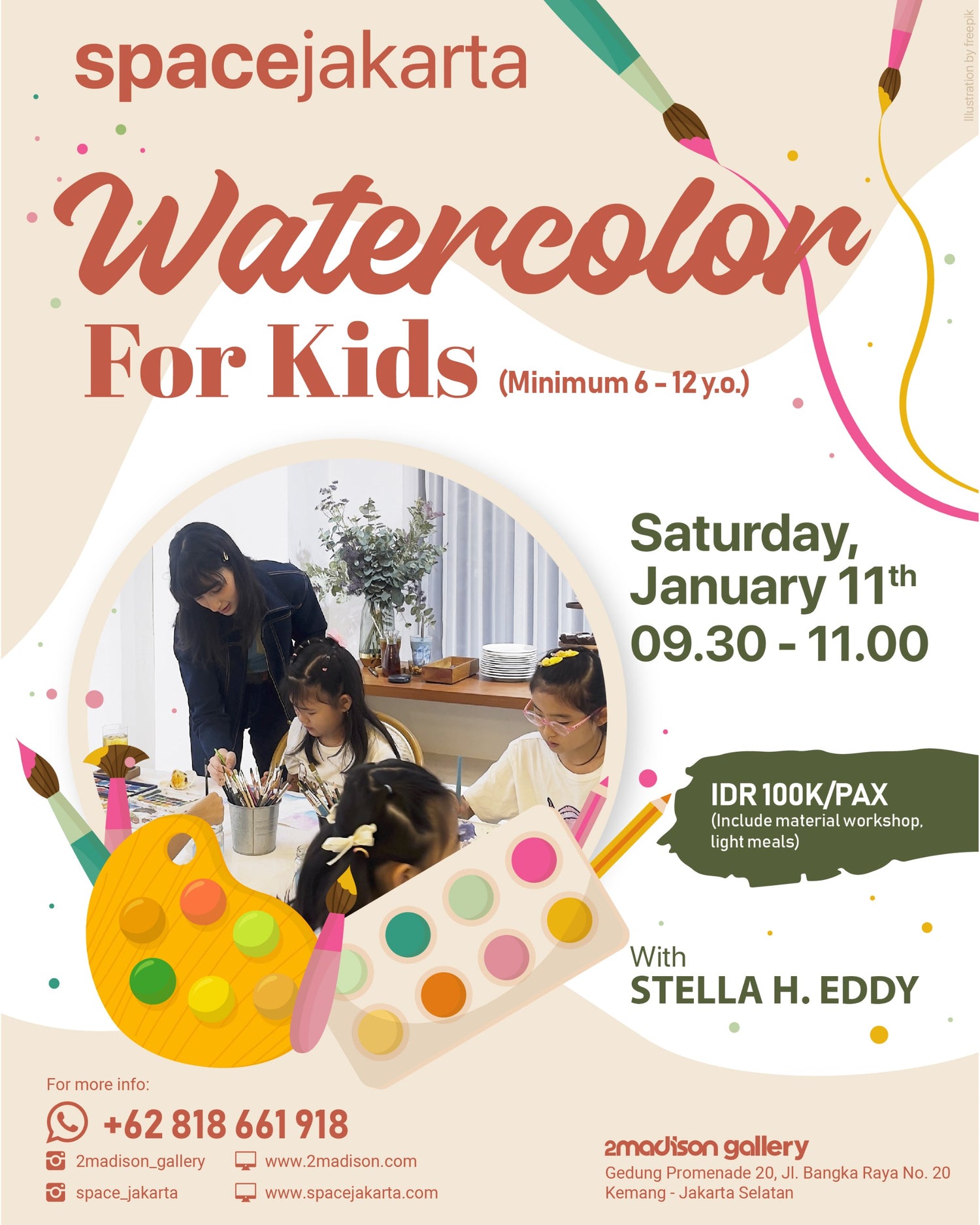 Watercolor For Kids with "Stella H Eddy"