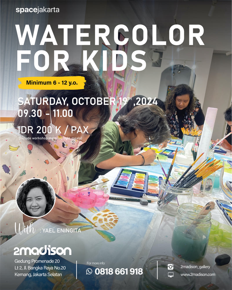 Watercolor "For Kids With Yael" 19 Oct 2024